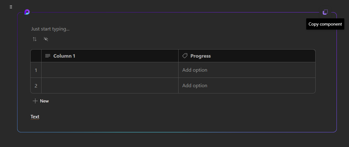 Share a loop component in Microsoft Loop